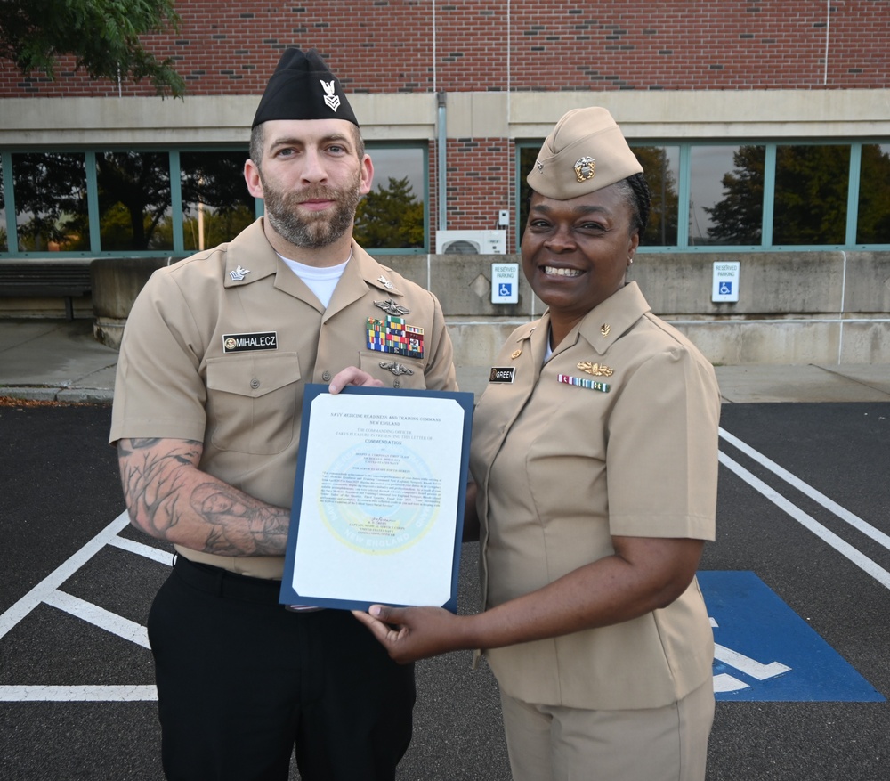 Navy Medicine Readiness and Training Command New England Newport Hosts September Awards Ceremony