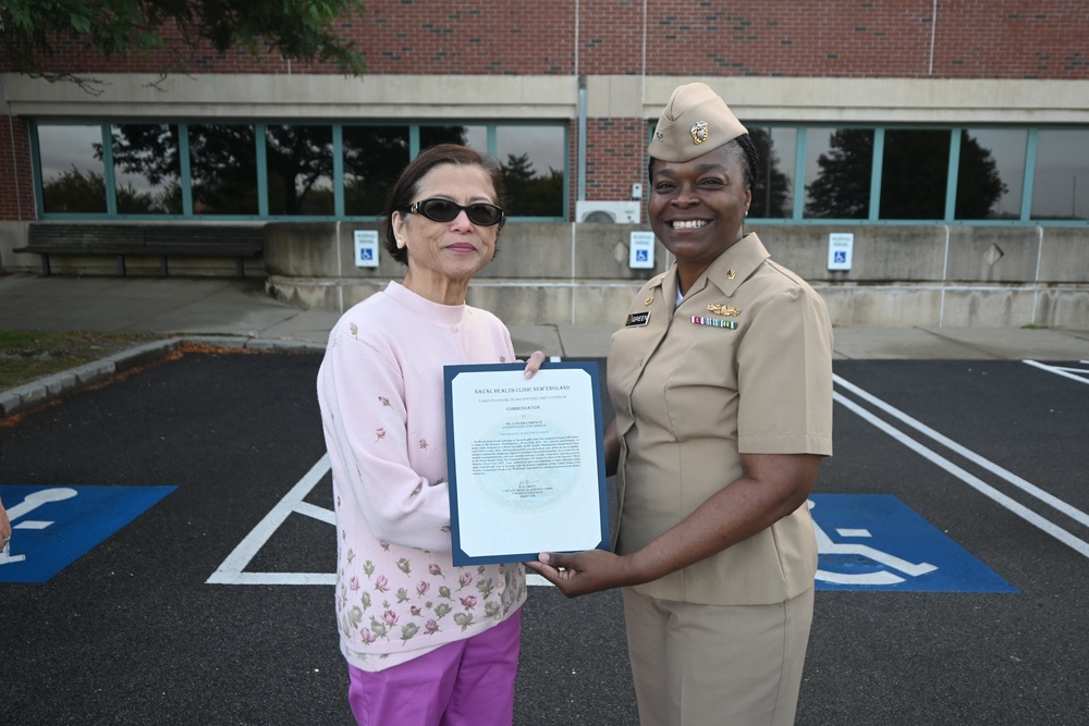 Navy Medicine Readiness and Training Command New England Newport Hosts September Awards Ceremony
