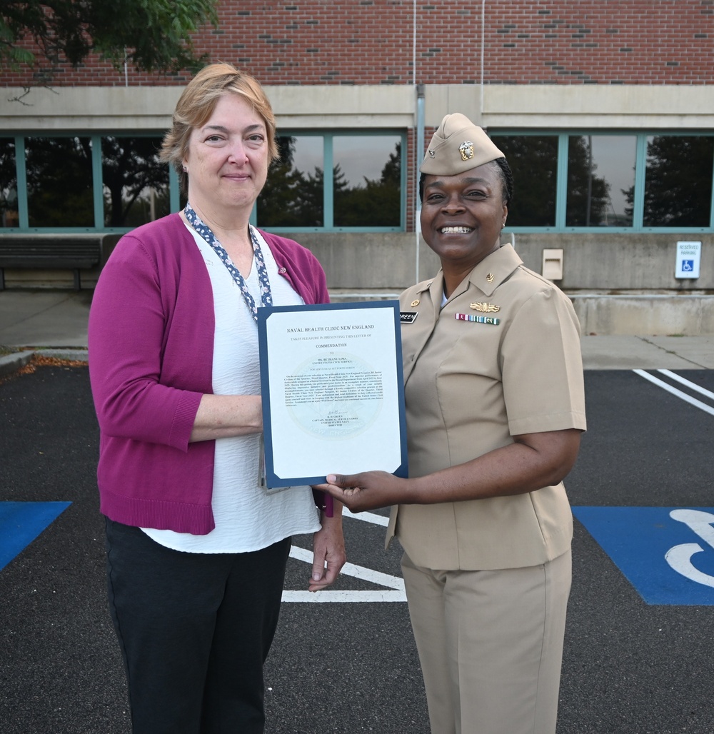 Navy Medicine Readiness and Training Command New England Newport Hosts September Awards Ceremony