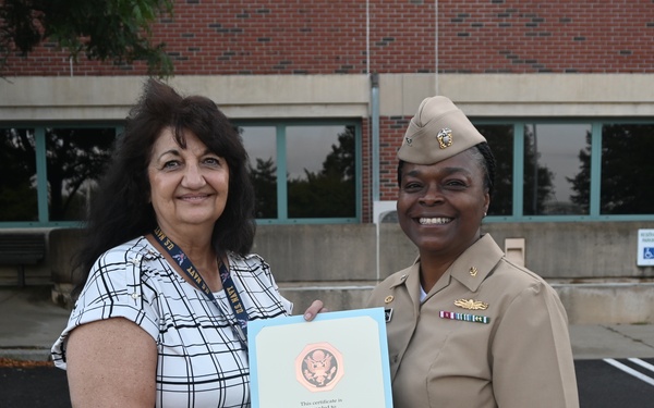 Navy Medicine Readiness and Training Command New England Newport Hosts September Awards Ceremony