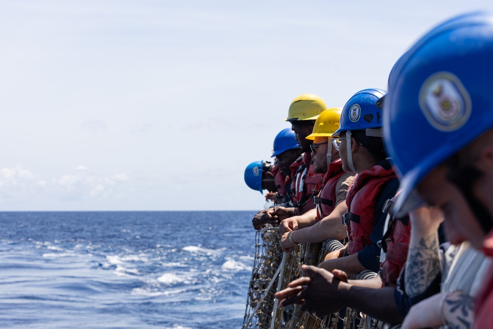 USS Curtis Wilbur (DDG 54) Conducts Small Boat Operations