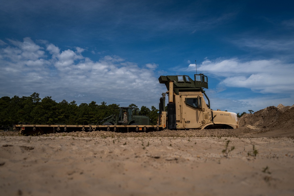 Combat Logistics Battalion 24 FEX: Vehicle Survivability Position Operations