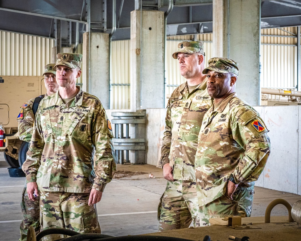 10th AAMDC CSM visits Baumholder