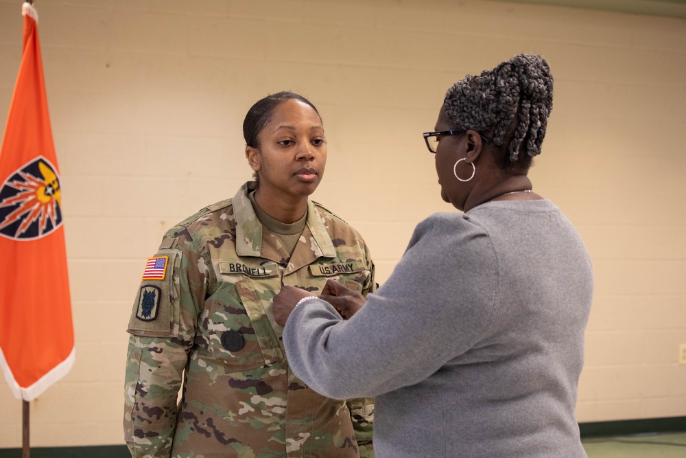 7th Signal Command (Theater) Change of Responsibility, Captain John E. Smathers U.S. Army Reserve Center, Ft. Meade, MD, March 21, 2025