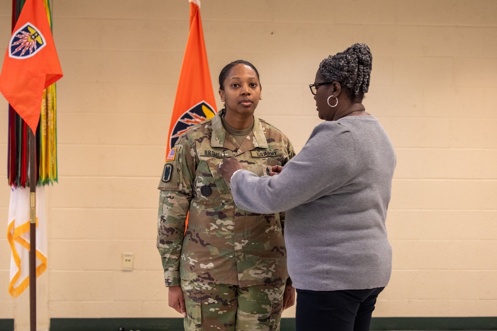 7th Signal Command (Theater) Change of Responsibility, Captain John E. Smathers U.S. Army Reserve Center, Ft. Meade, MD, March 21, 2025