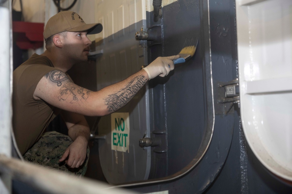 Daily Operations Aboard USS George H.W. Bush (CVN 77)