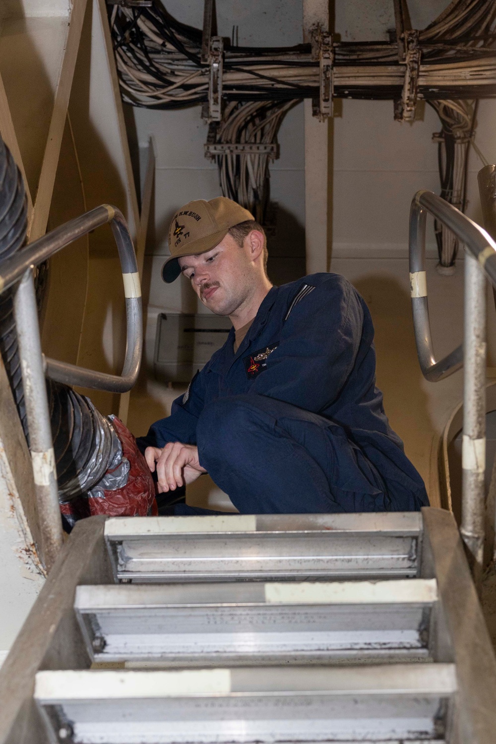 Daily Operations Aboard USS George H.W. Bush (CVN 77)
