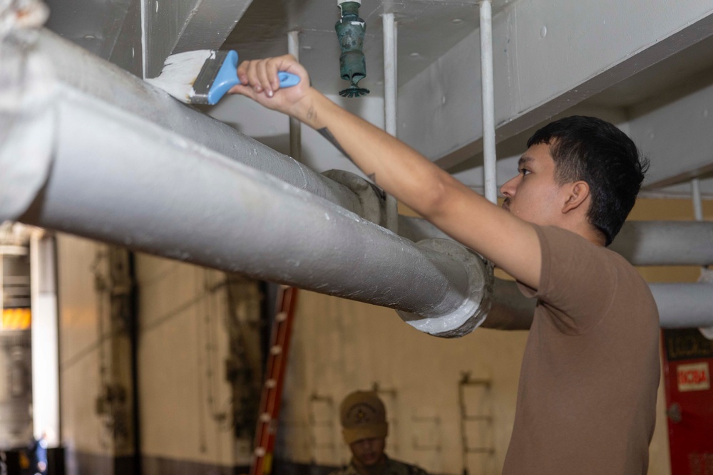 Daily Operations Aboard USS George H.W. Bush (CVN 77)