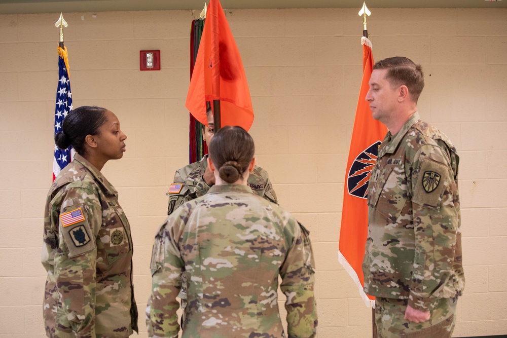 7th Signal Command (Theater) HHC Change of Responsibility ceremony, Feb. 21, 2025