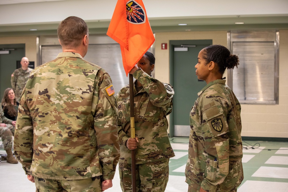 7th Signal Command (Theater) HHC Change of Responsibility ceremony, Feb. 21, 2025