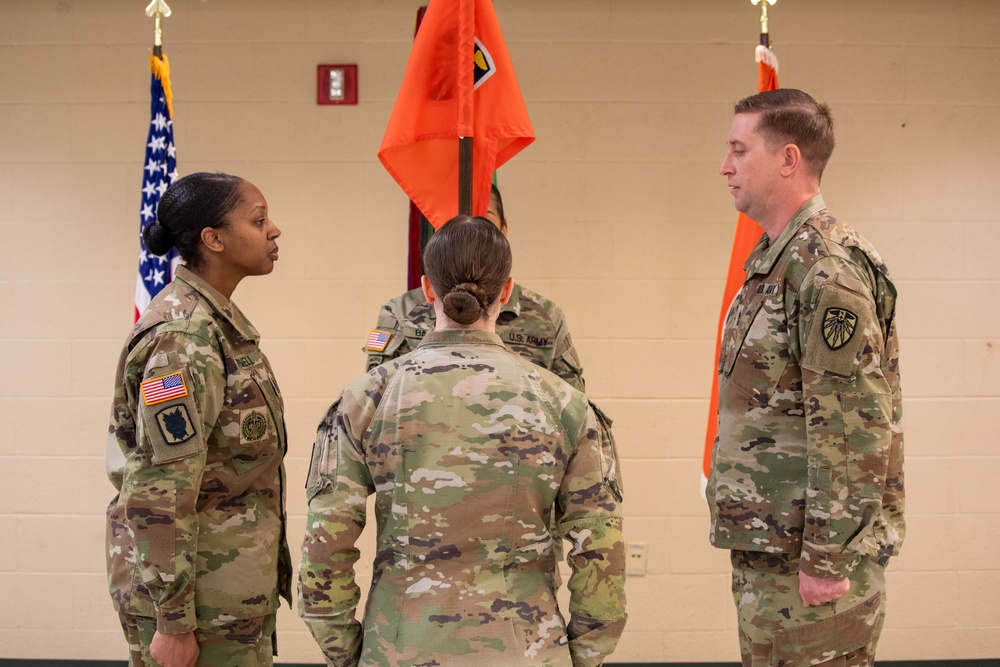 7th Signal Command (Theater) HHC Change of Responsibility ceremony, Feb. 21, 2025