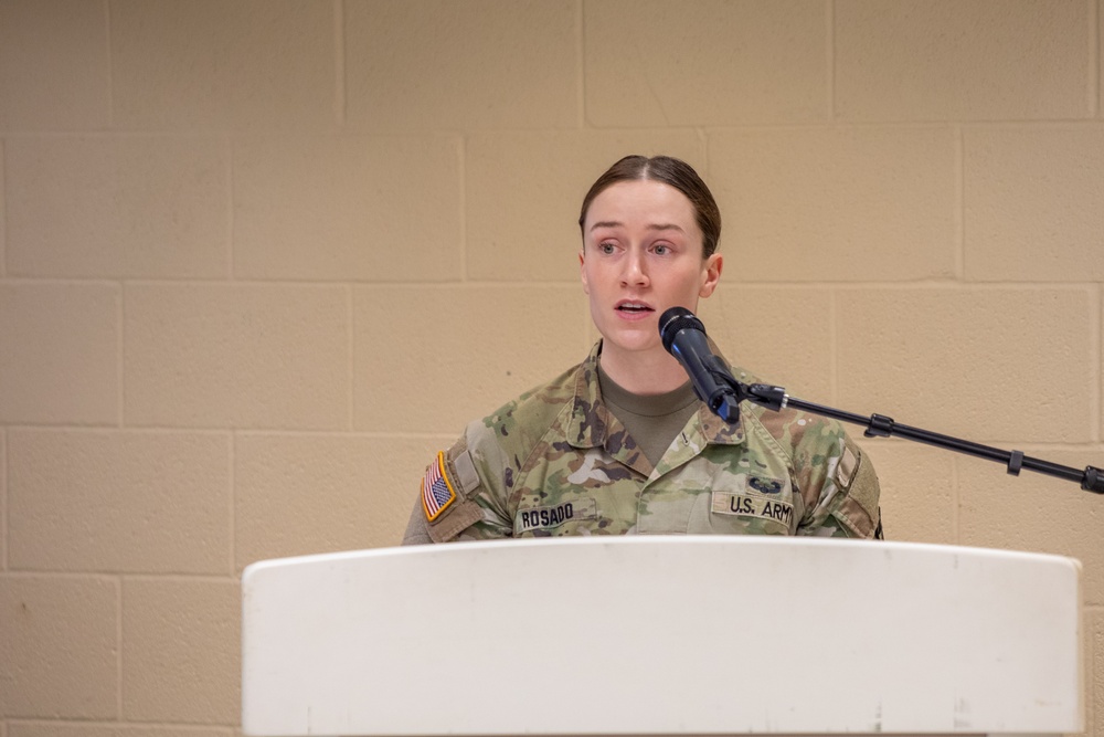 7th Signal Command (Theater) HHC Change of Responsibility ceremony, Feb. 21, 2025