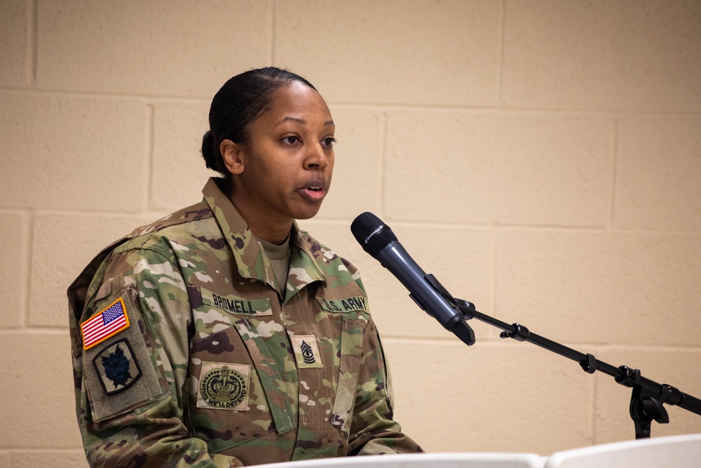 7th Signal Command (Theater) HHC Change of Responsibility ceremony, Feb. 21, 2025