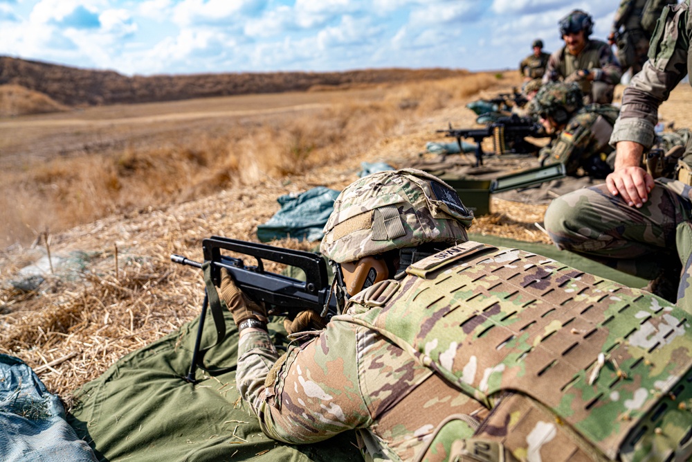 Joint Allied Weapons Range at Mihail Kogălniceanu Air Base