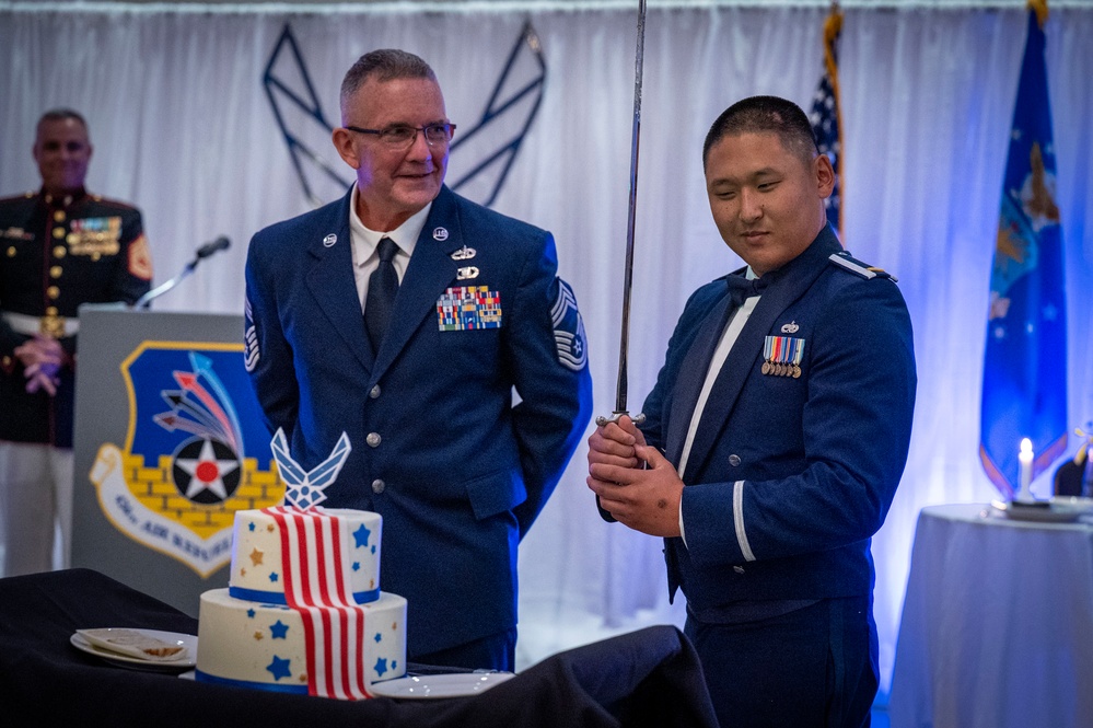 Grissom Airmen Celebrate Tradition at Air Force Ball