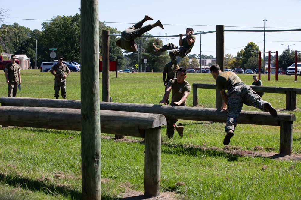 Human Performance Center hosts Fittest of 2nd Marine Logistics Group Competition