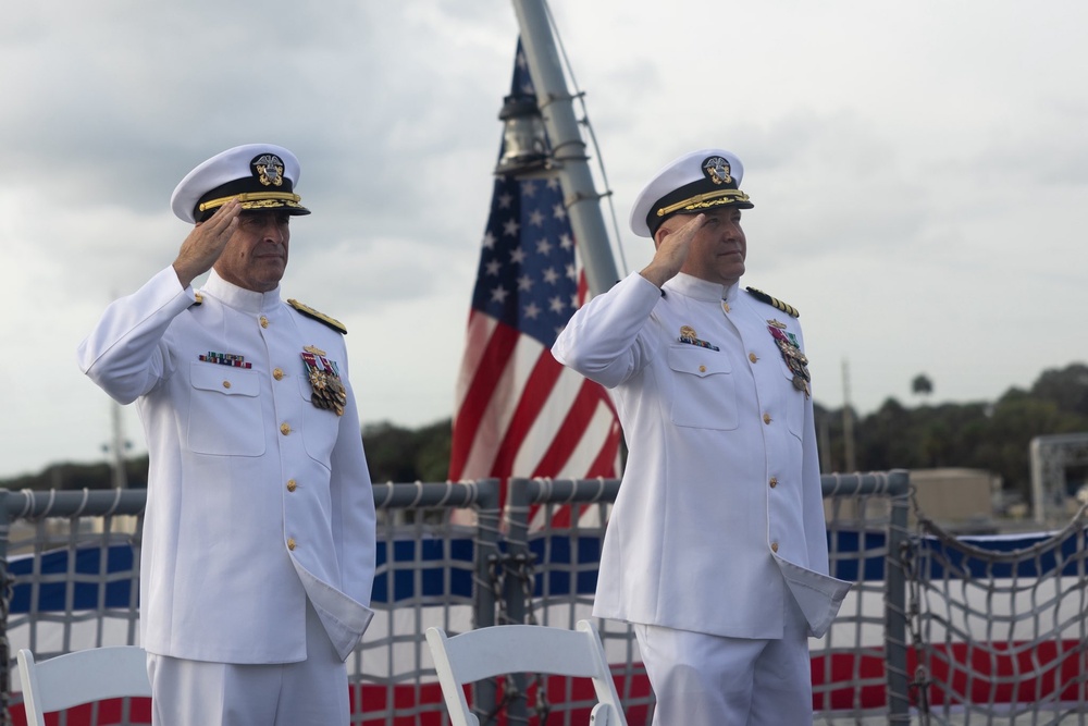 LCSRON 2 Change of Command