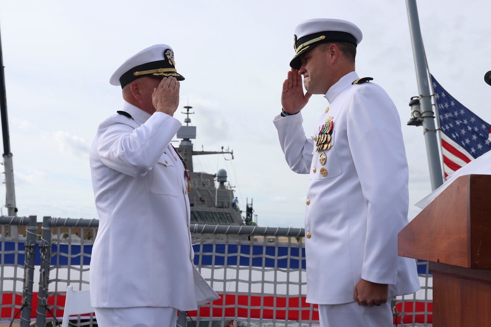 LCSRON 2 Change of Command
