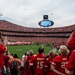 B-2 Spirit performs flyover for Kansas City Chiefs home opener