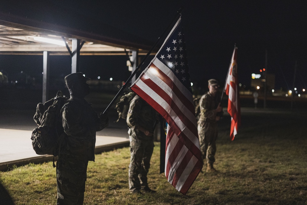 9/11 Memorial Ruck March, 75th FA BDE HHB