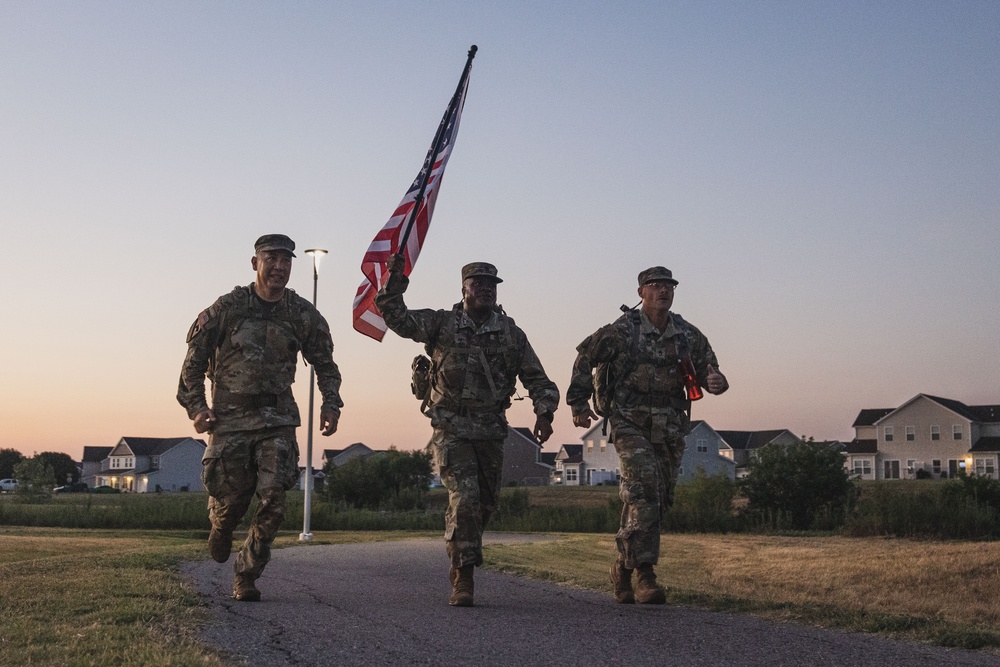 9/11 Memorial Ruck March, 75th FA BDE HHB