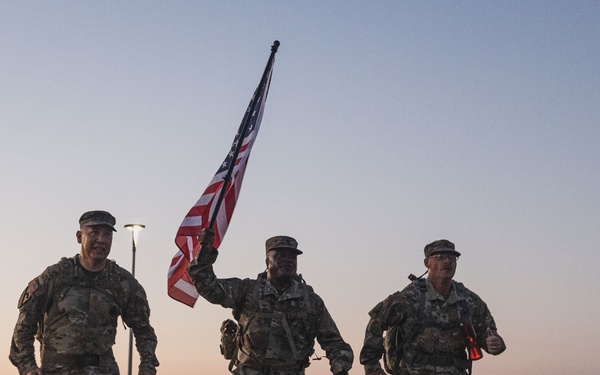 9/11 Memorial Ruck March, 75th FA BDE HHB