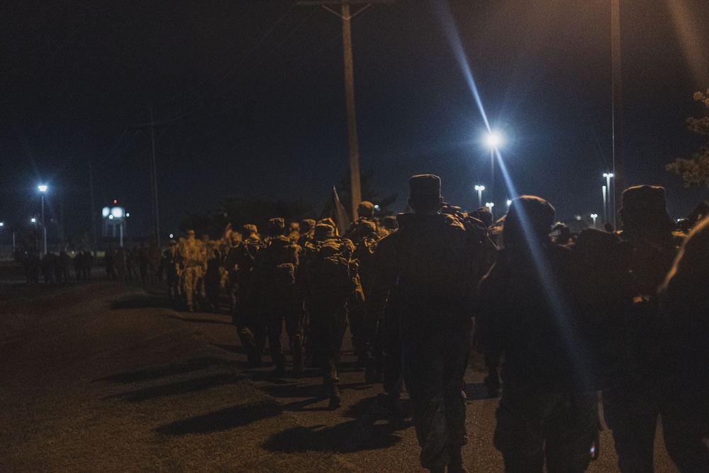 9/11 Memorial Ruck March, 75th FA BDE HHB