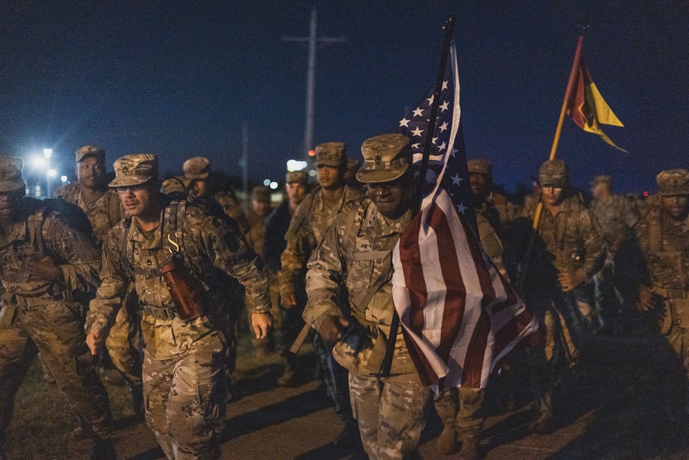9/11 Memorial Ruck March, 75th FA BDE HHB