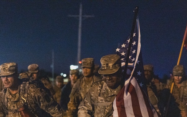 9/11 Memorial Ruck March, 75th FA BDE HHB