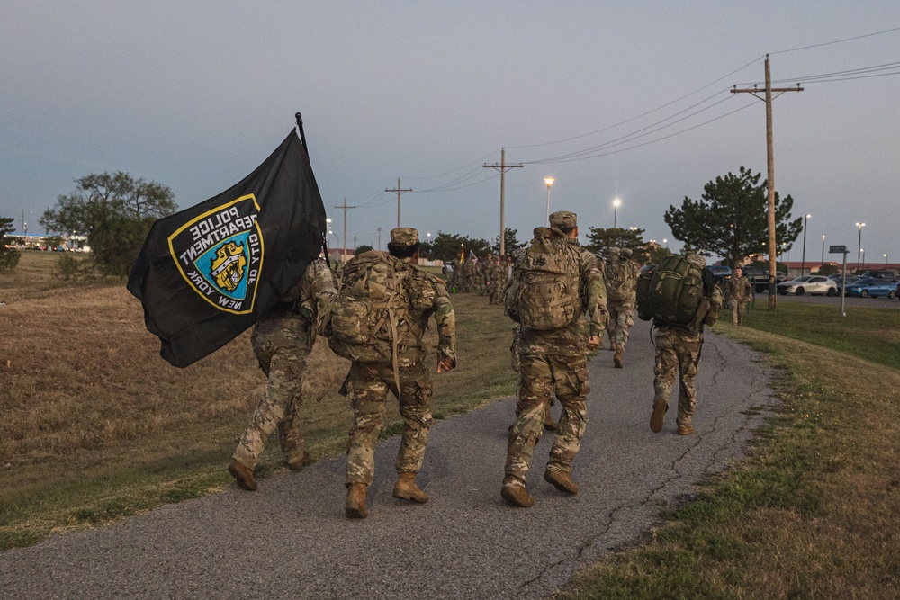 9/11 Memorial Ruck March, 75th FA BDE HHB