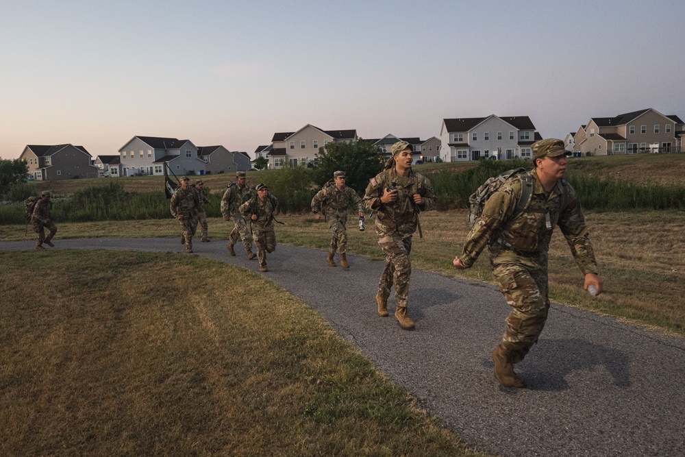 9/11 Memorial Ruck March, 75th FA BDE HHB