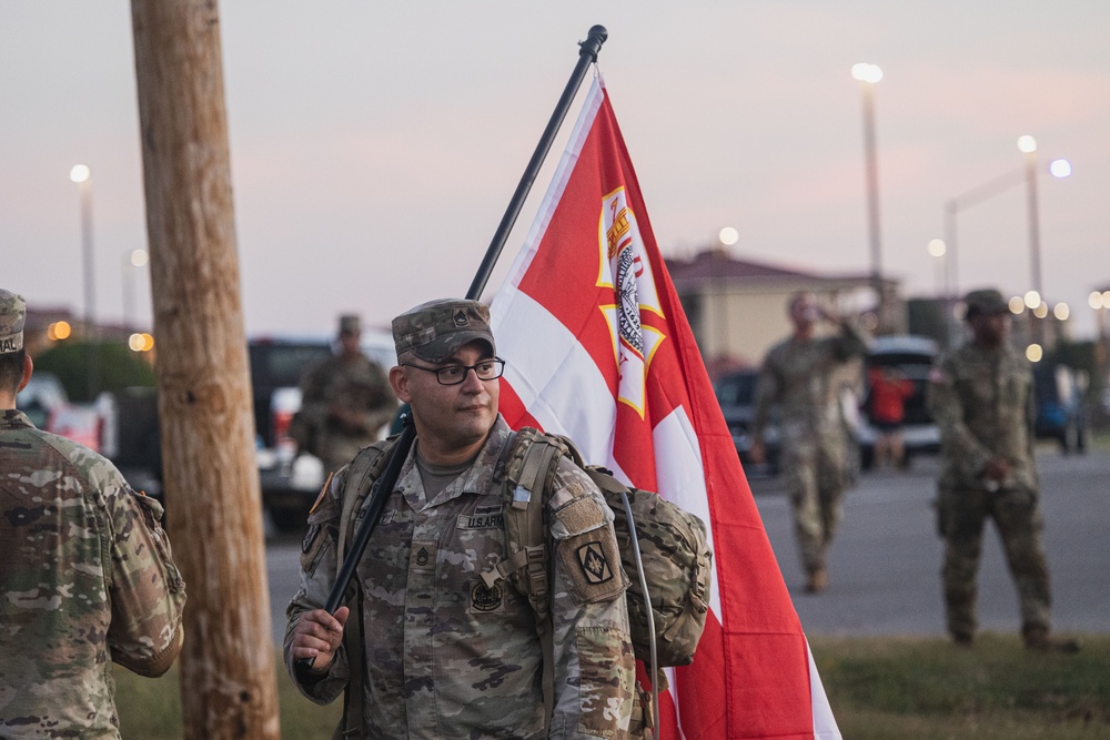 9/11 Memorial Ruck March, 75th FA BDE HHB