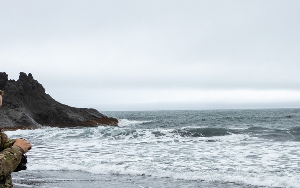 Arctic Agility | U.K, U.S, and Norway conduct a beach survey on remote arctic islands