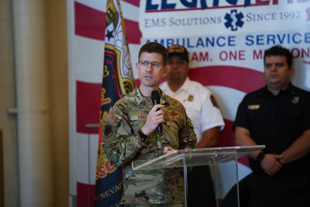 Creech Air Force 9/11 remembrance ceremony