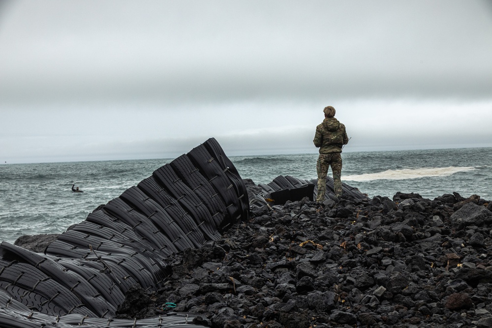 Arctic Agility | U.K, U.S, and Norway conduct a beach survey on remote arctic islands