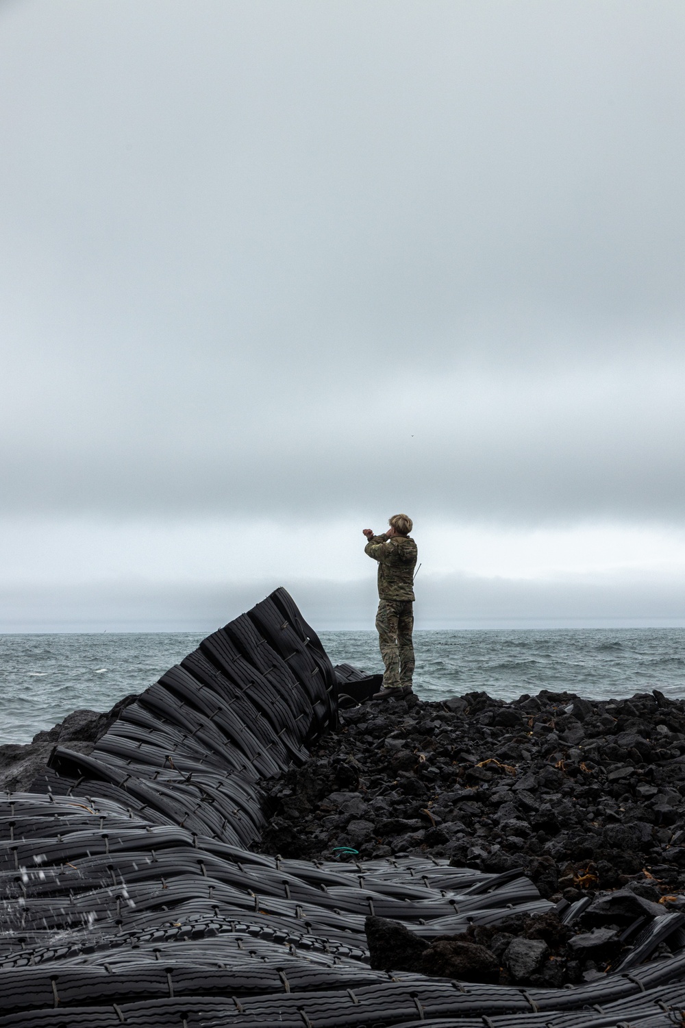 Arctic Agility | U.K, U.S, and Norway conduct a beach survey on remote arctic islands