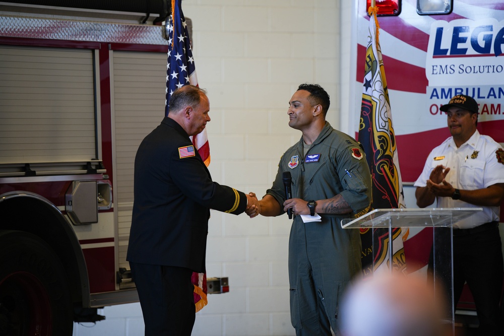 Creech Air Force 9/11 remembrance ceremony