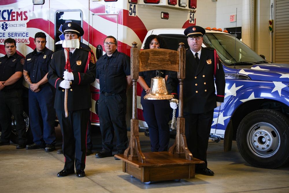 Creech Air Force 9/11 remembrance ceremony