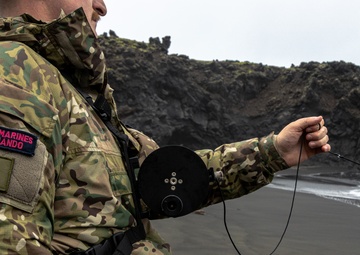 Arctic Agility | U.K, U.S, and Norway conduct a beach survey on remote arctic islands