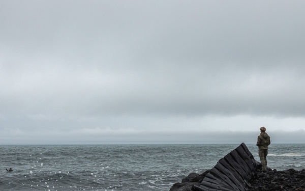 Arctic Agility | U.K, U.S, and Norway conduct a beach survey on remote arctic islands