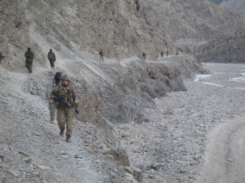 Patrolling the wadi