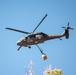 CLB-5, CLR-1 Marines receive sling load delivery from Nevada National Guard during MTX 4-25