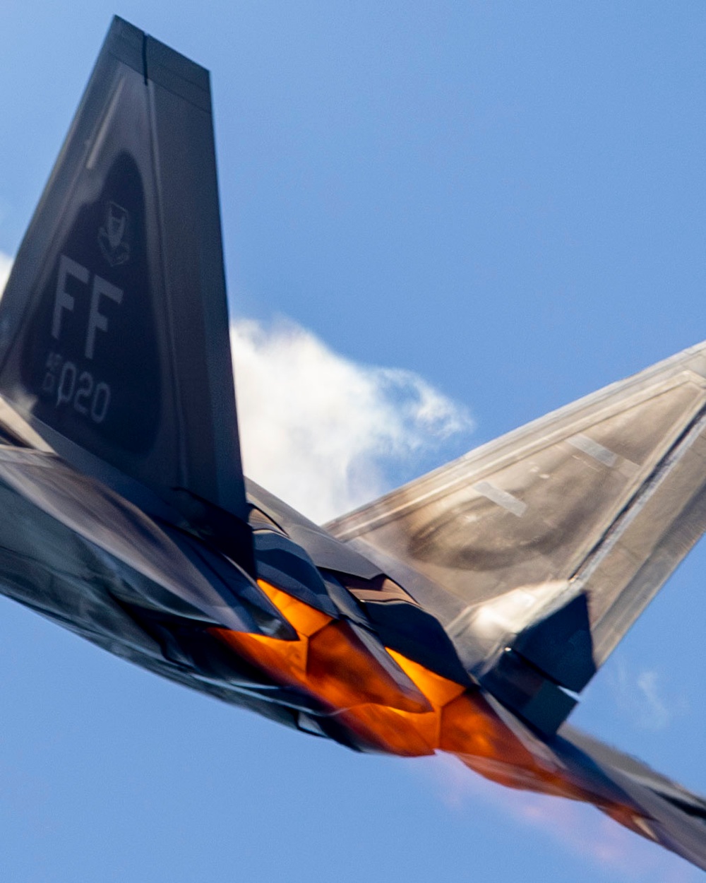 F-22 Wows Crowds at New York Air Show