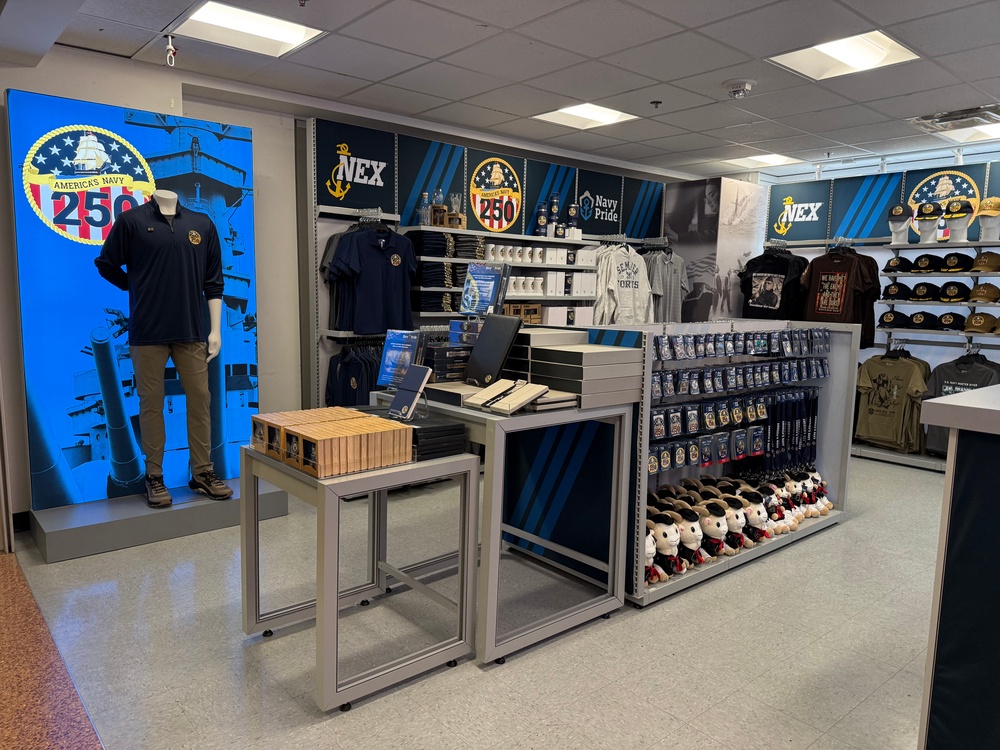 NEX Pop Up Shop Brings Navy Pride to the Pentagon