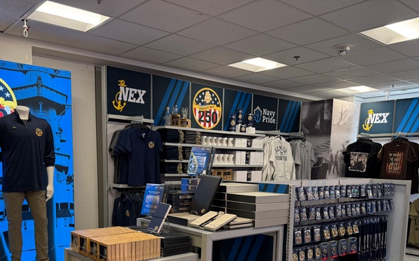 NEX Pop Up Shop Brings Navy Pride to the Pentagon