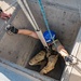 Gowen Fire conducts confined space rescue training