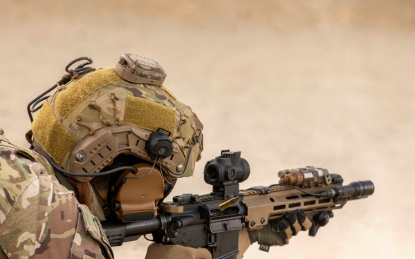 U.S. Coast Guard Law Enforcement Detachment members conduct live-fire training