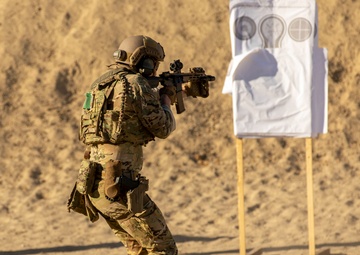 U.S. Coast Guard Law Enforcement Detachment members conduct live-fire training
