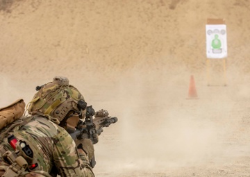U.S. Coast Guard Law Enforcement Detachment members conduct live-fire training