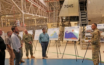 Organic Industrial Base Commanders and Leaders Peer-to-Peer Meeting at Robins Air Force Base, Georgia